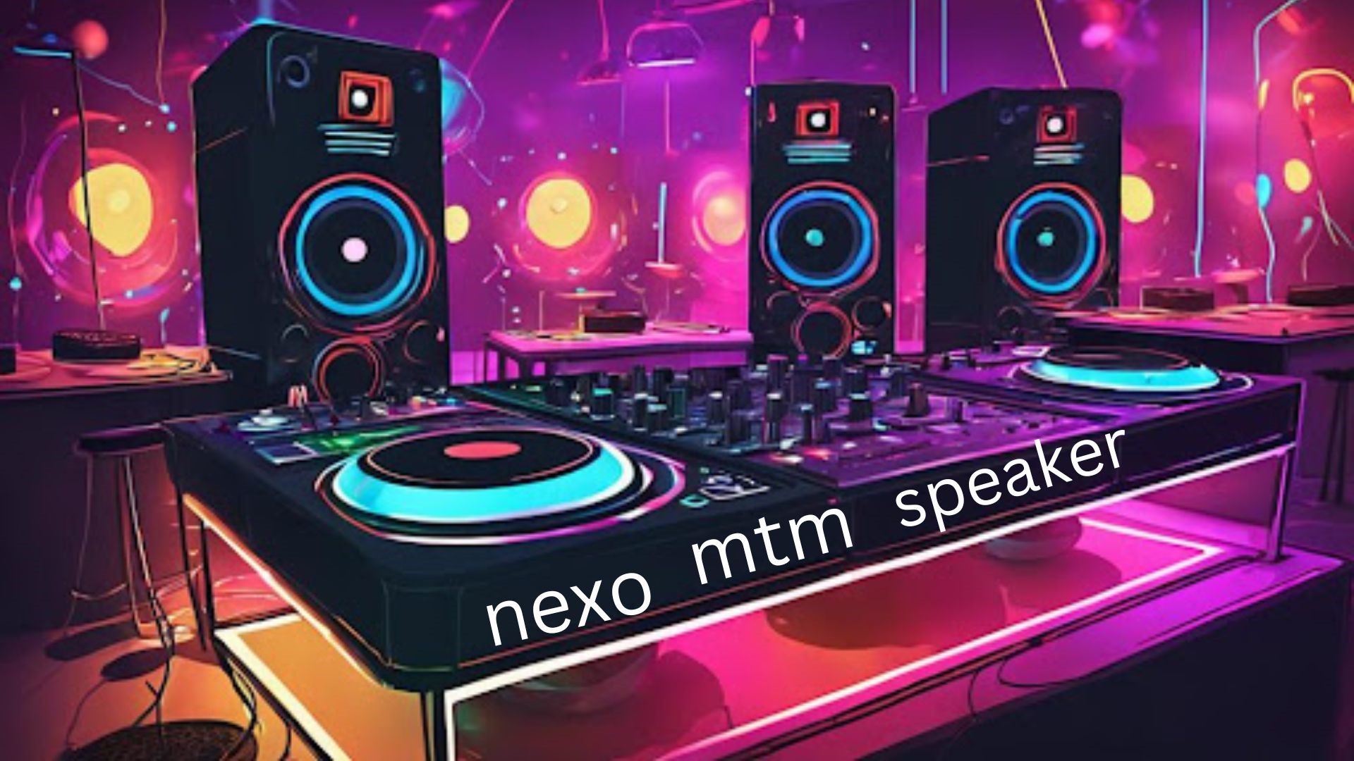 nexo mtm speaker